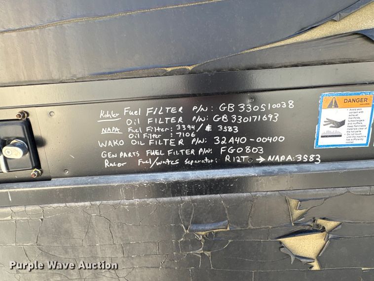 image for item YA2705 2012 Kohler Power System 40 generator