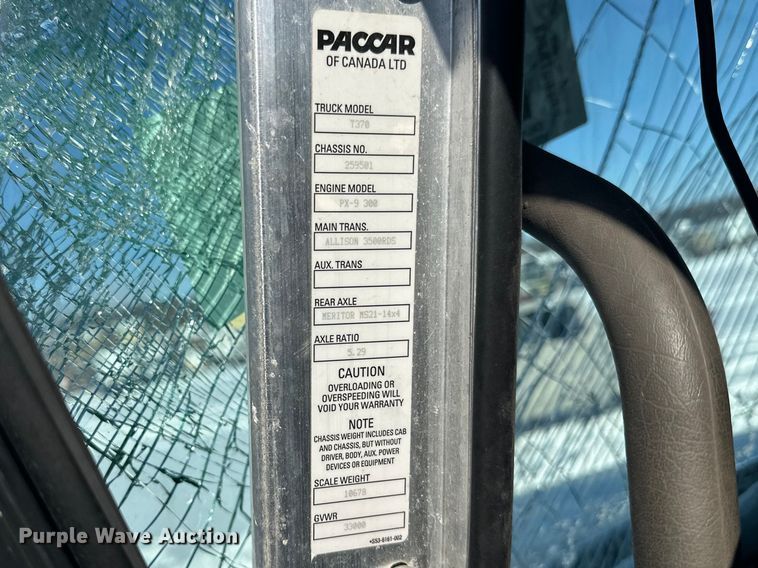 image for item YA2742 2019 Kenworth T370 propane delivery truck