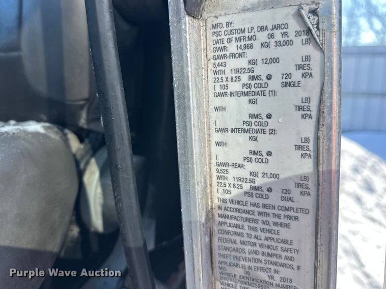 image for item YA2742 2019 Kenworth T370 propane delivery truck