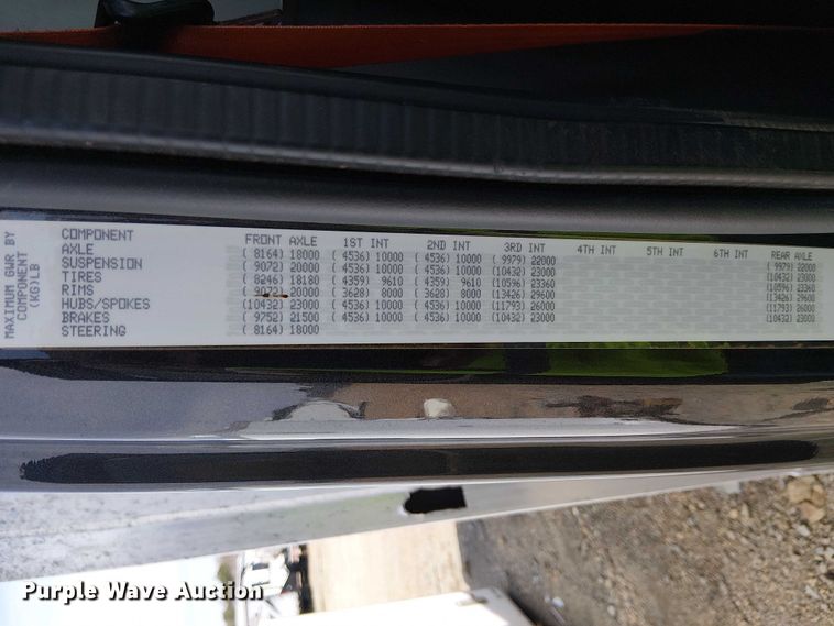 image for item YA2767 2016 Freightliner 114SD dump truck