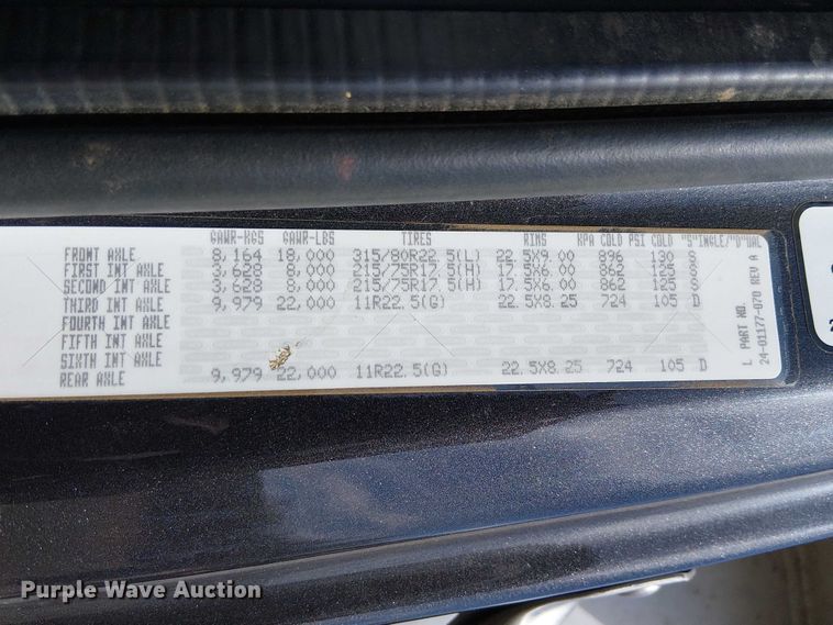 image for item YA2767 2016 Freightliner 114SD dump truck