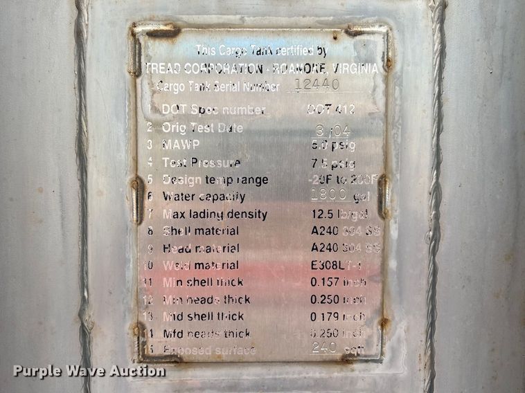 image for item YA2849 2016 Western Star 4700 ANFO bulk handling truck