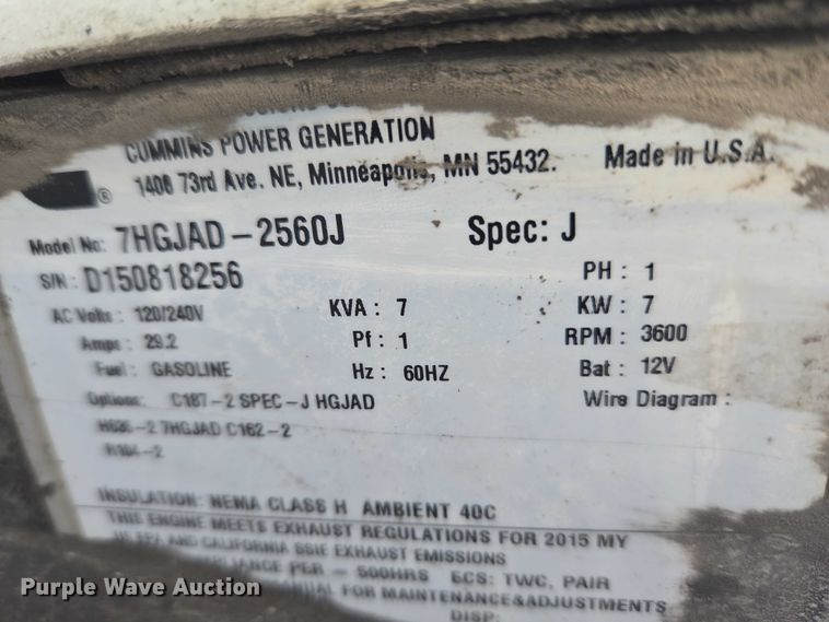 image for item YA2882 2015 Ford F450 Super Duty bucket truck