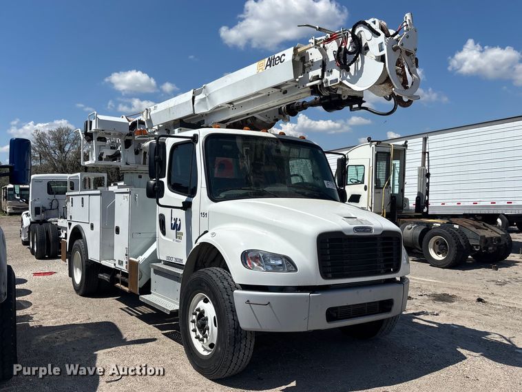 image for item YA2937 2023 Freightliner Business Class M2 digger derrick truck