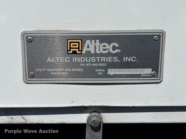 image for item YA2937 2023 Freightliner Business Class M2 digger derrick truck