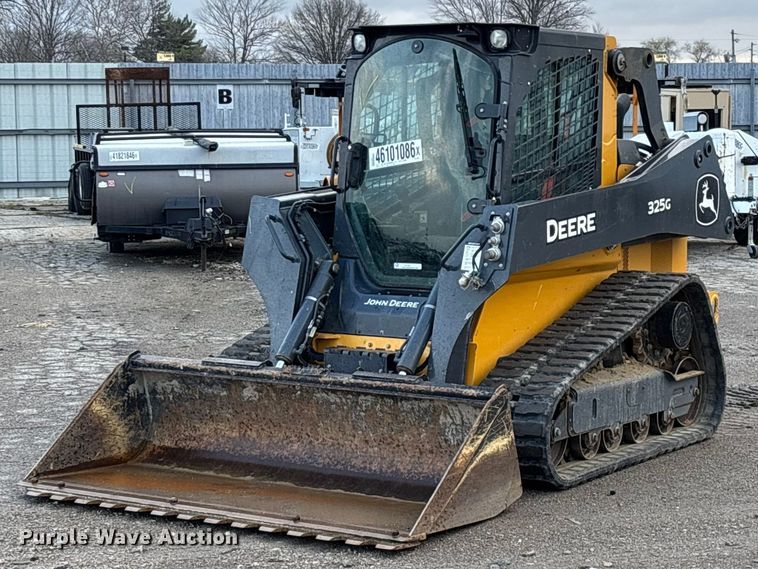 image for item YA2991 2025 John Deere 325G tracked skid steer loader