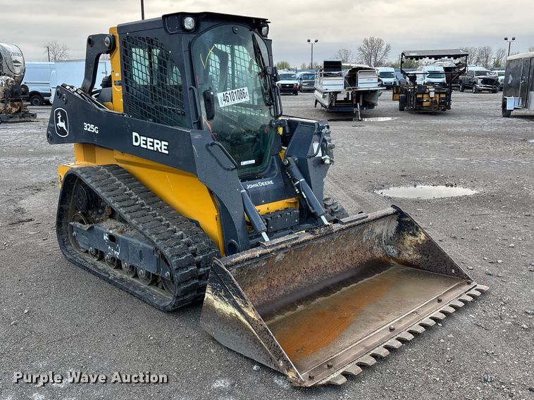 image for item YA2991 2025 John Deere 325G tracked skid steer loader