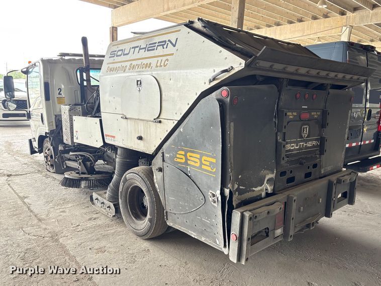 image for item YA3006 2014 Isuzu NPR street sweeper truck