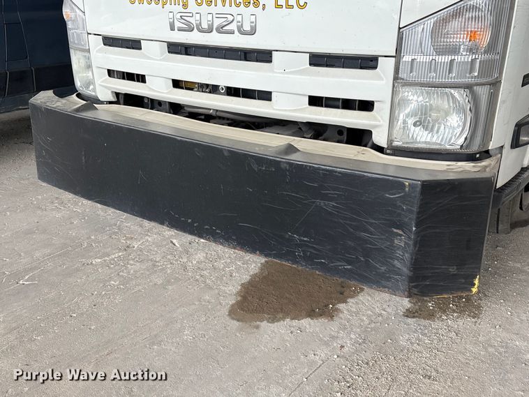 image for item YA3006 2014 Isuzu NPR street sweeper truck