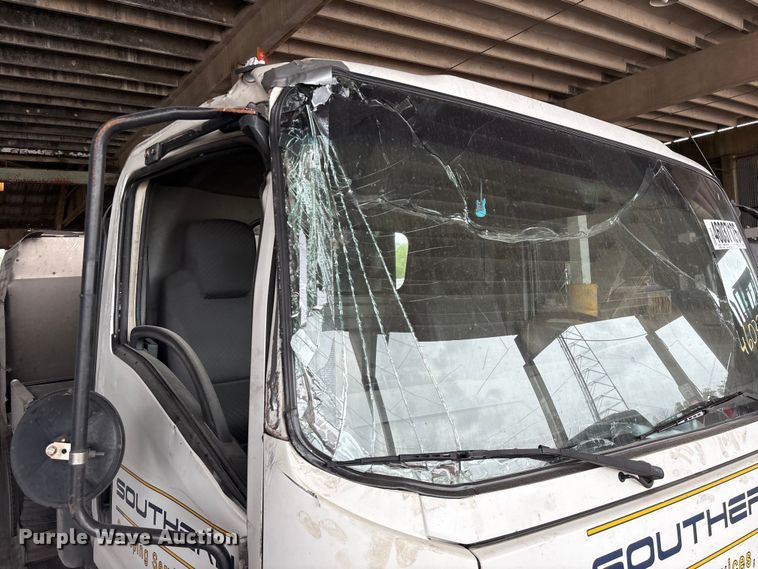 image for item YA3006 2014 Isuzu NPR street sweeper truck