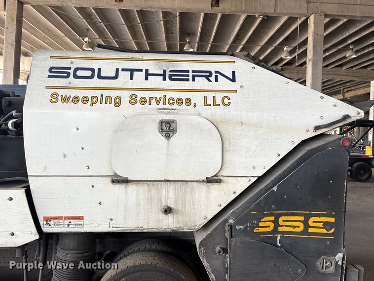 image for item YA3006 2014 Isuzu NPR street sweeper truck