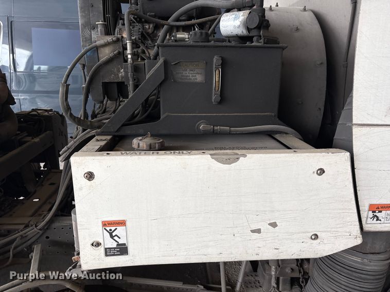 image for item YA3006 2014 Isuzu NPR street sweeper truck