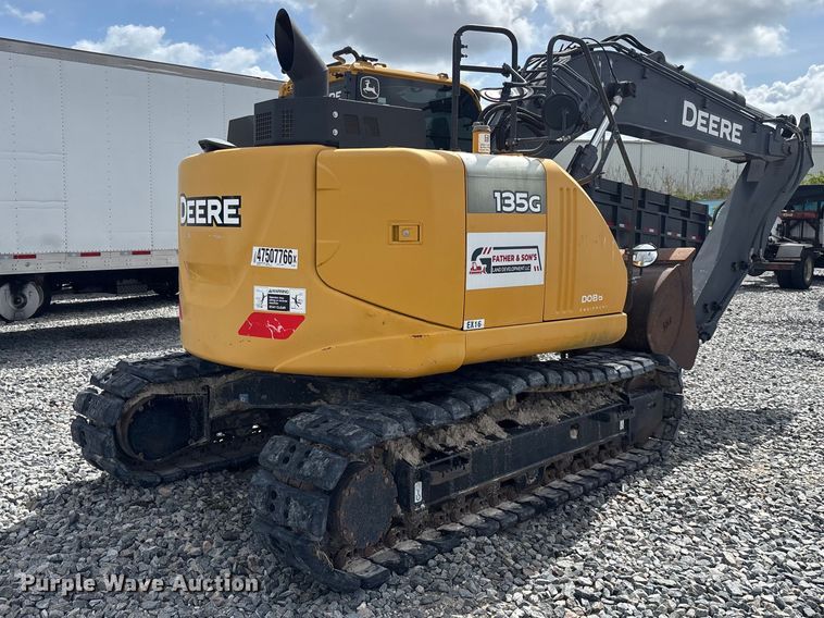 image for item YA3019 2021 John Deere 135G excavator