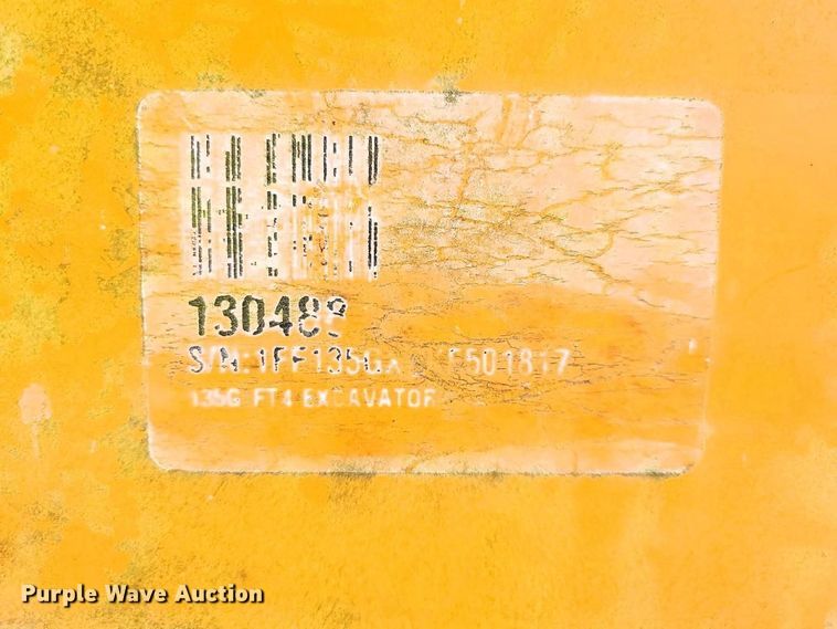 image for item YA3019 2021 John Deere 135G excavator