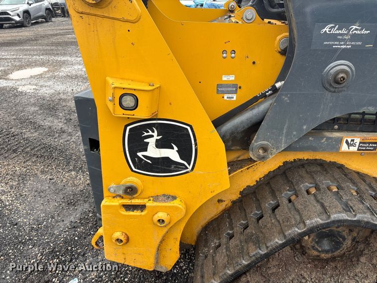 image for item YA3031 2022 John Deere 317G tracked skid steer loader