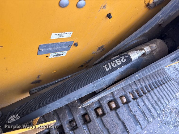 image for item YA3031 2022 John Deere 317G tracked skid steer loader