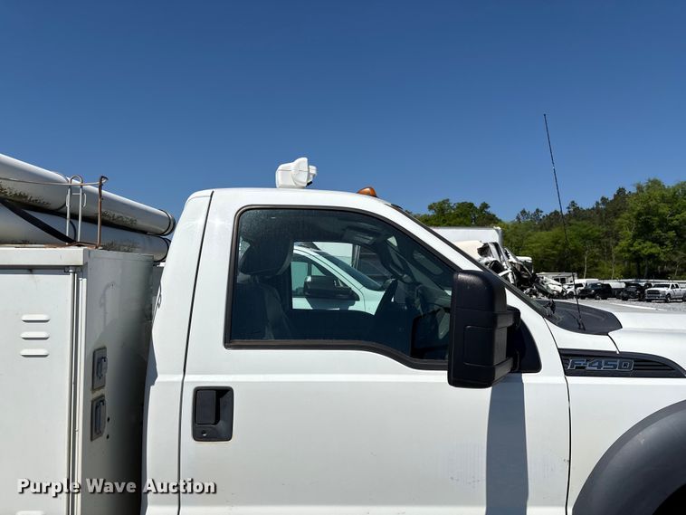 image for item YA3101 2013 Ford F450 Super Duty utility / service truck