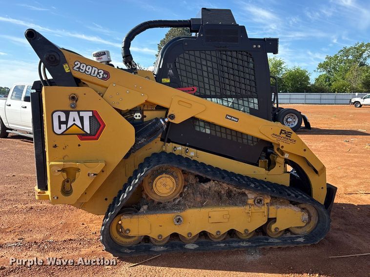 image for item YA3148 2020 Caterpillar 299D3 XE tracked skid steer loader