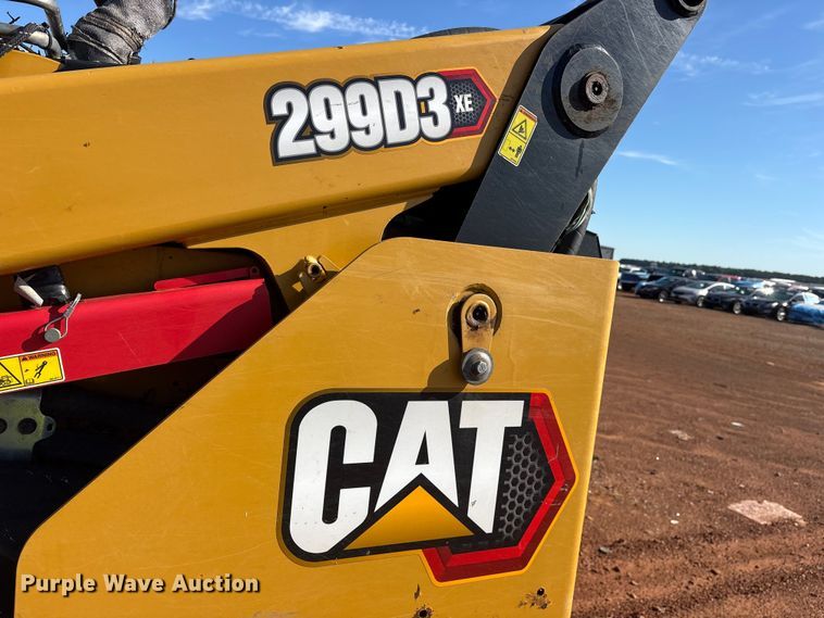 image for item YA3148 2020 Caterpillar 299D3 XE tracked skid steer loader