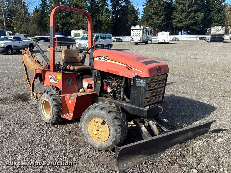 image for item YA5134 2012 Ditch Witch RT45 trencher