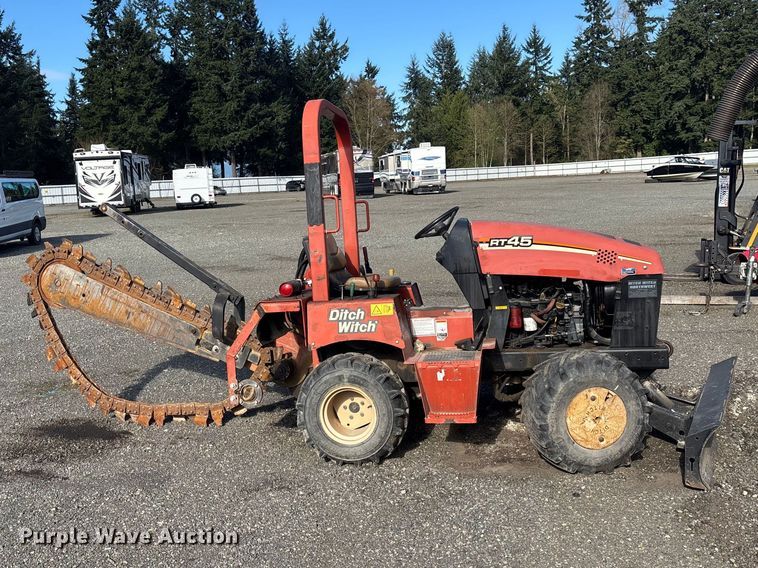 image for item YA5134 2012 Ditch Witch RT45 trencher