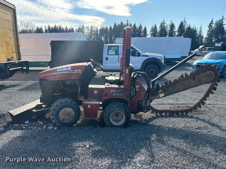 image for item YA5134 2012 Ditch Witch RT45 trencher