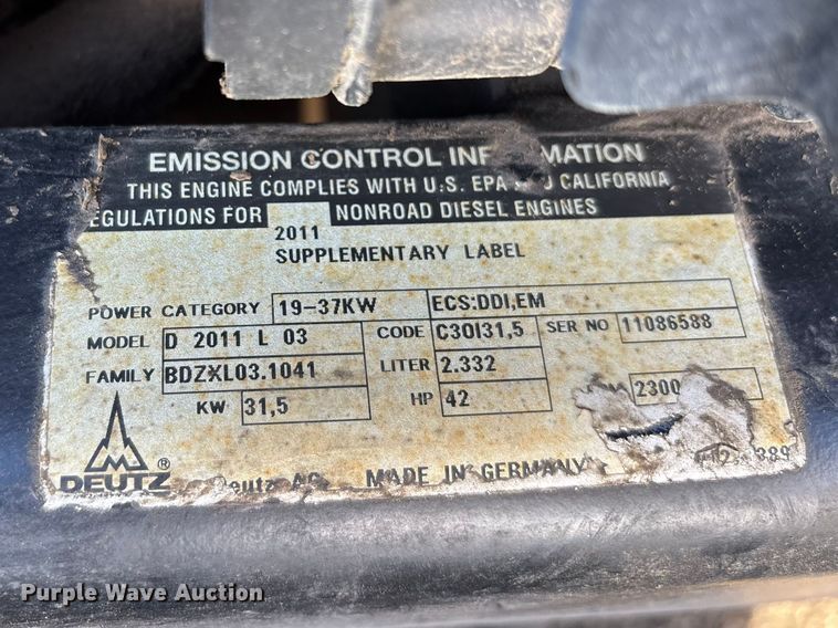 image for item YA5134 2012 Ditch Witch RT45 trencher