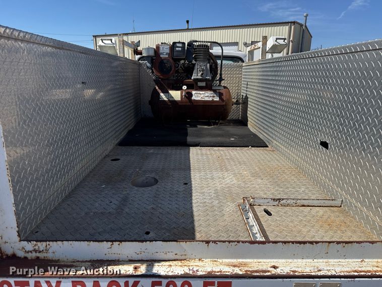 image for item DR1046 1991 Ford F350 utility bed pickup truck