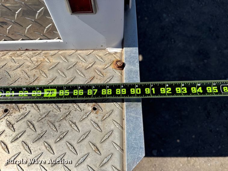 image for item DR1046 1991 Ford F350 utility bed pickup truck