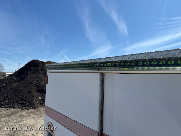 image for item DR1046 1991 Ford F350 utility bed pickup truck