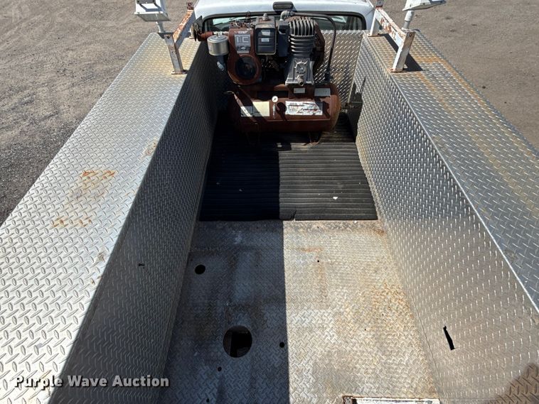 image for item DR1046 1991 Ford F350 utility bed pickup truck