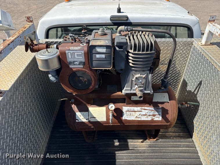 image for item DR1046 1991 Ford F350 utility bed pickup truck