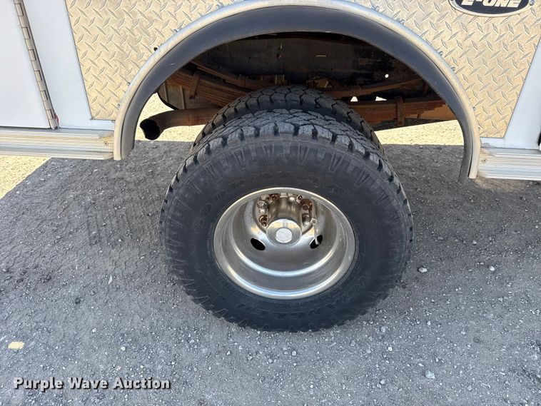 image for item DR1046 1991 Ford F350 utility bed pickup truck