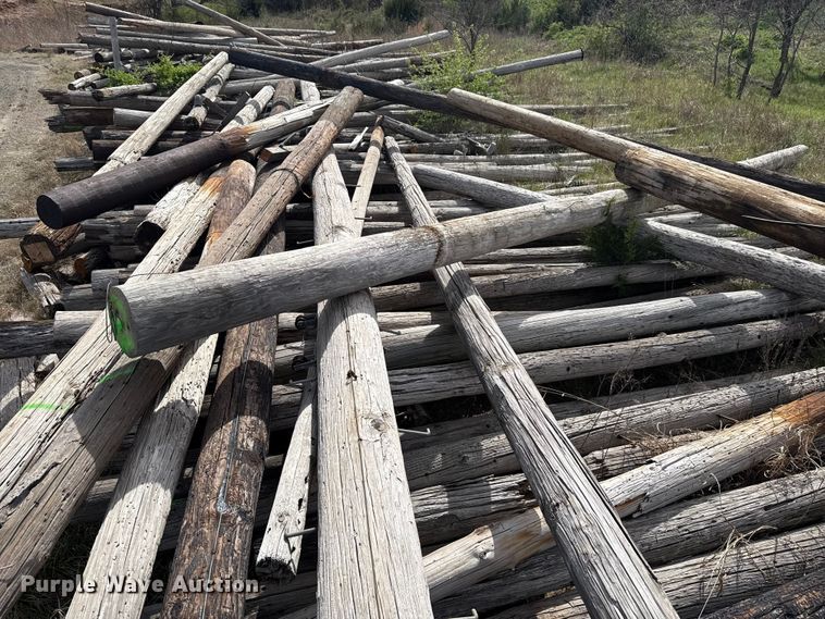 image for item DR1055 Approximately 75 electric poles