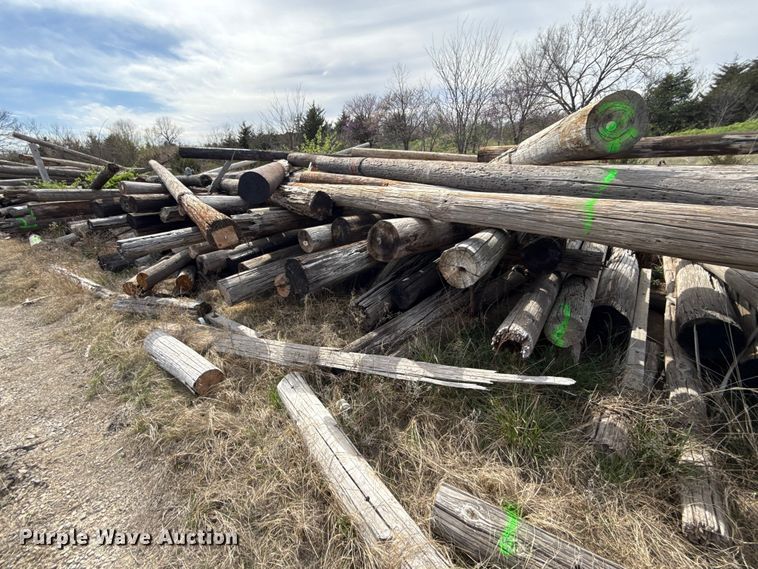 image for item DR1055 Approximately 75 electric poles
