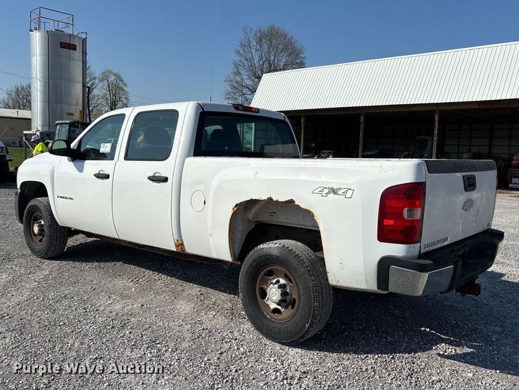 image for item DT0116 2008 Chevrolet Silverado 2500HD Crew Cab pickup truck