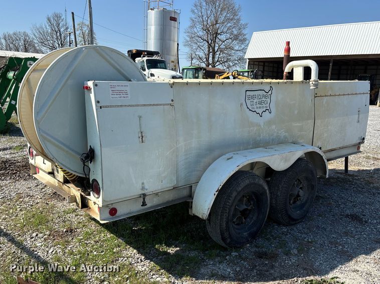 image for item DT0118 Sewer jetter trailer