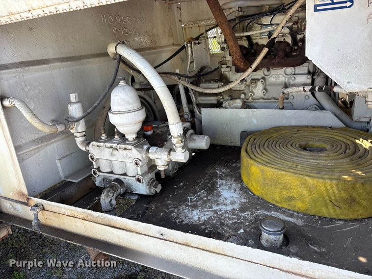 image for item DT0118 Sewer jetter trailer