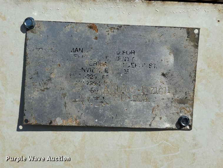 image for item DT0118 Sewer jetter trailer