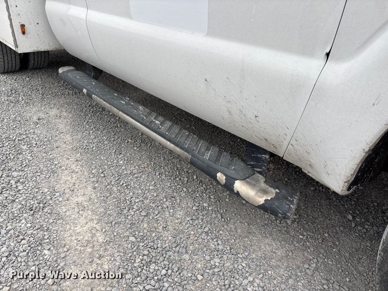 image for item DT0137 2014 Ford F350 Super Duty Ext. Cab utility bed pickup truck