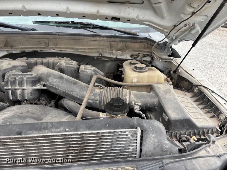 image for item DT0137 2014 Ford F350 Super Duty Ext. Cab utility bed pickup truck