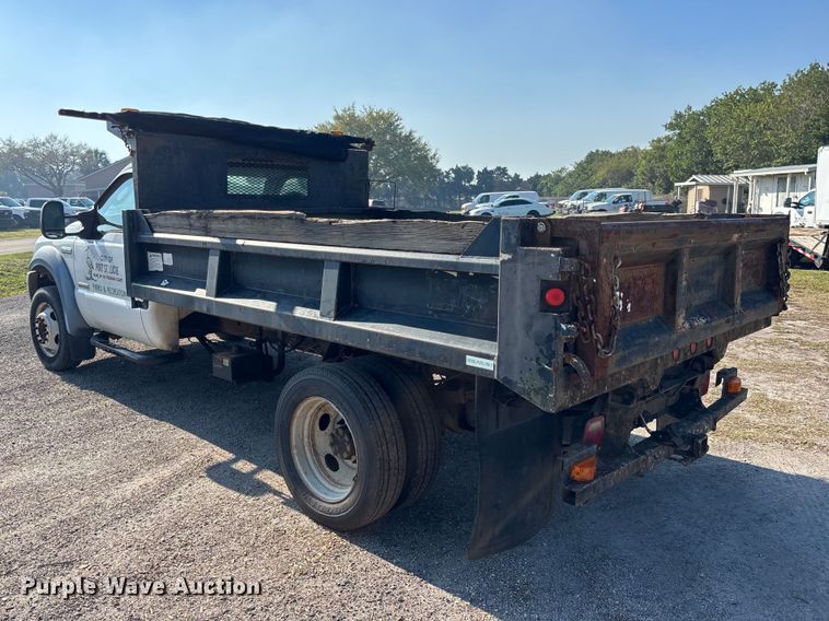 image for item DU0426 2006 Ford F450 Super Duty dump truck