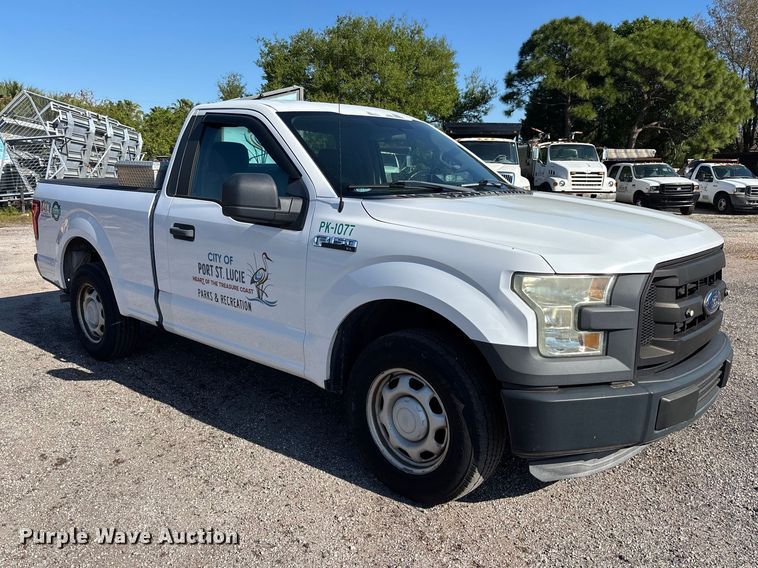 image for item DU0428 2015 Ford F150 XL pickup truck