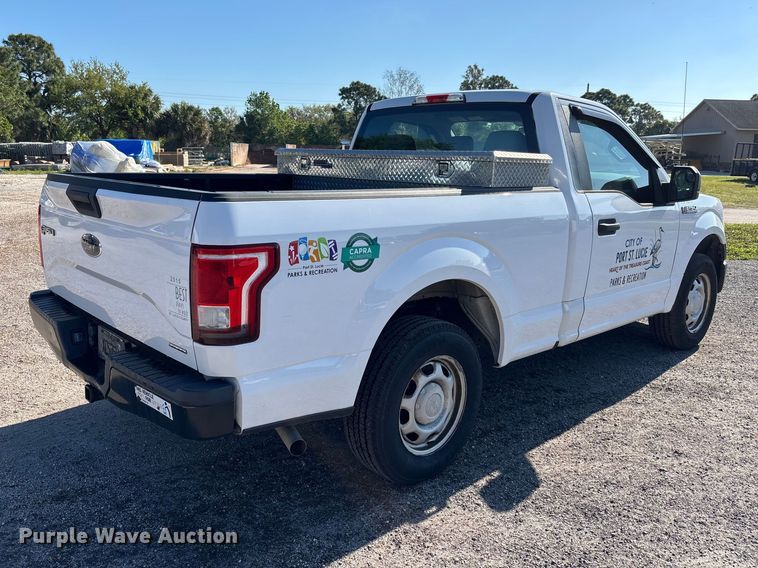 image for item DU0428 2015 Ford F150 XL pickup truck