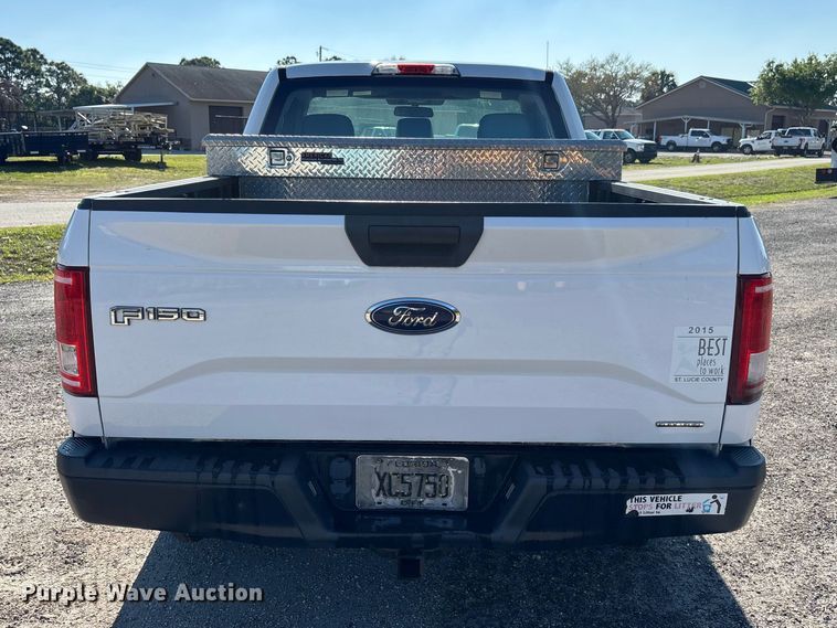 image for item DU0428 2015 Ford F150 XL pickup truck