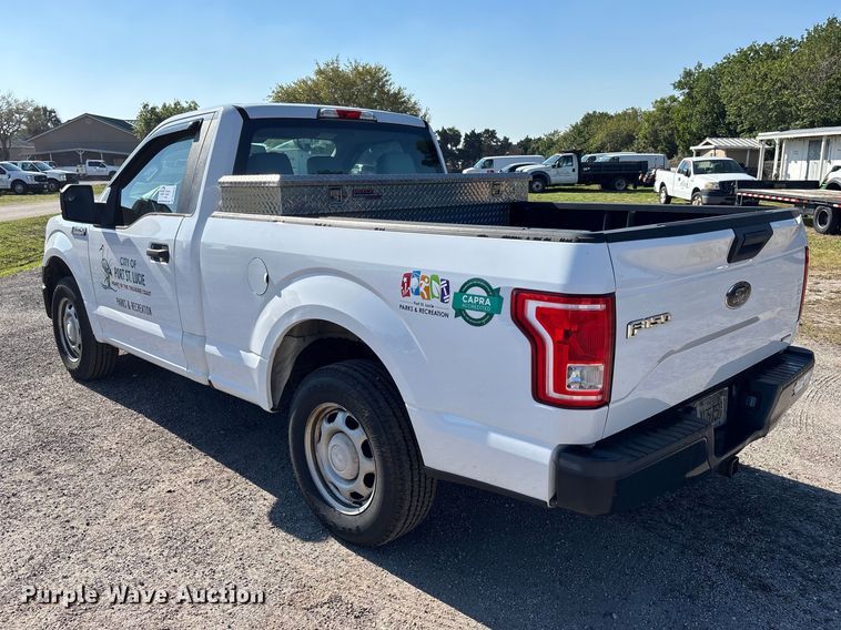 image for item DU0428 2015 Ford F150 XL pickup truck