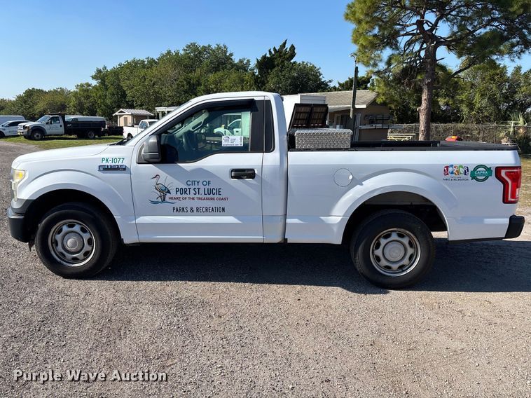 image for item DU0428 2015 Ford F150 XL pickup truck