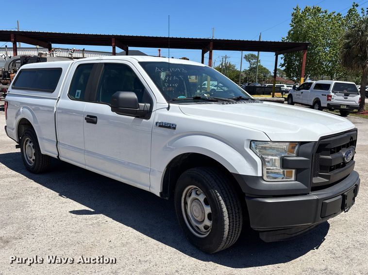 image for item DU0429 2016 Ford F150 XL Ext. Cab pickup truck