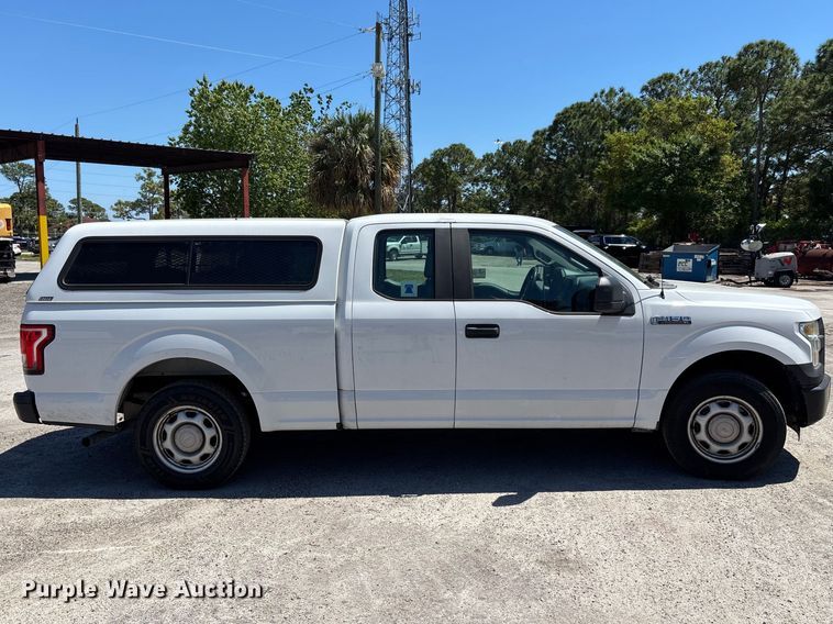 image for item DU0429 2016 Ford F150 XL Ext. Cab pickup truck