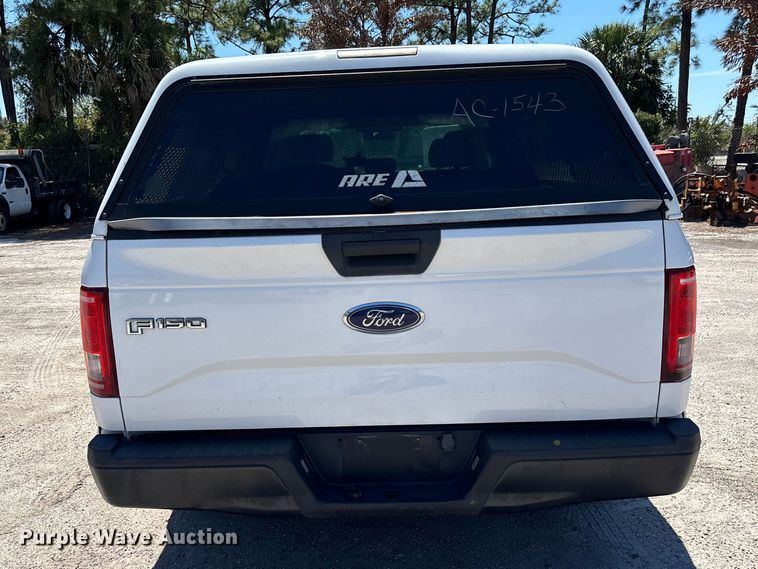 image for item DU0429 2016 Ford F150 XL Ext. Cab pickup truck